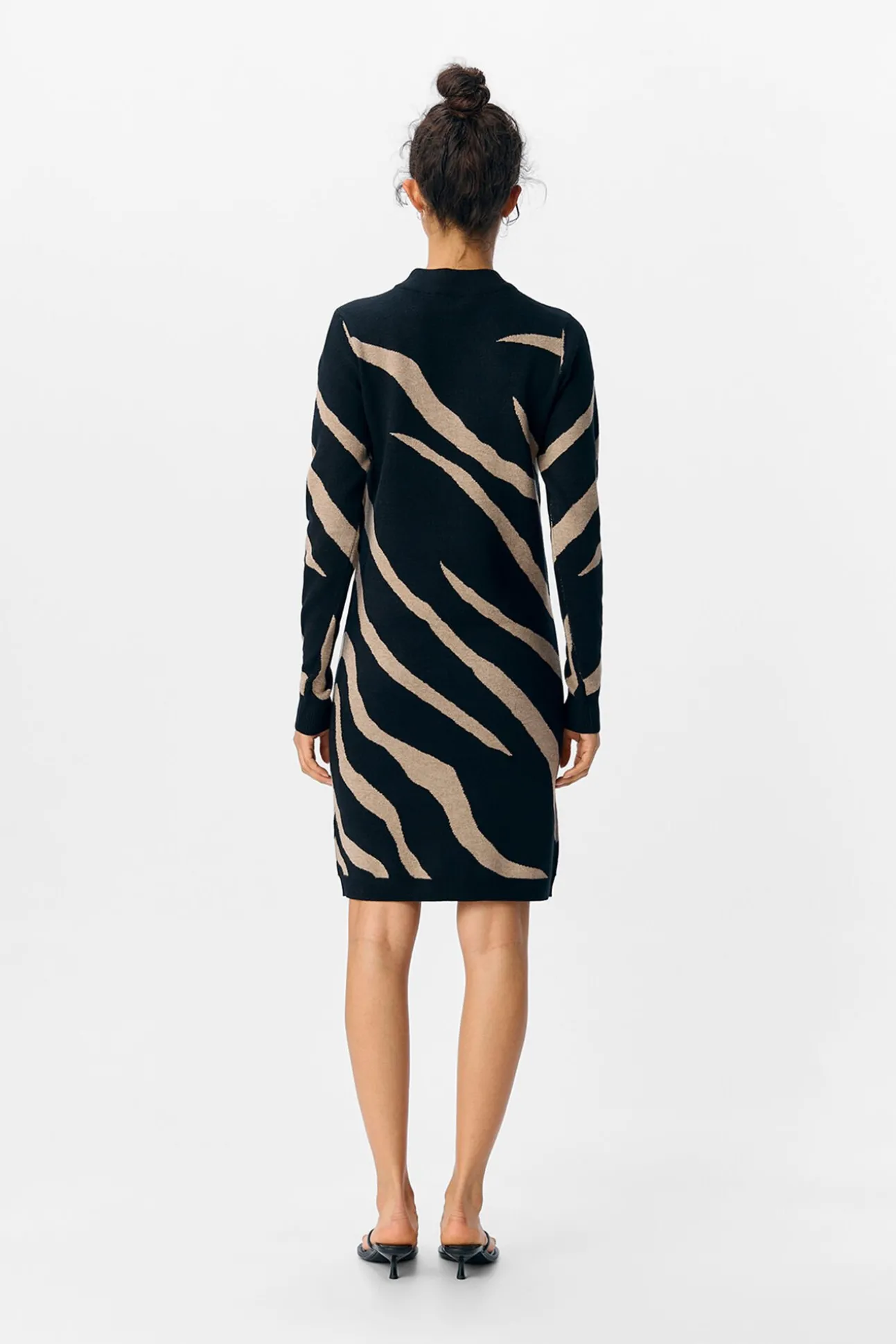 Vestido punto estampado