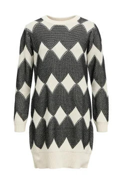 Vestido punto estampado