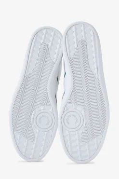 Zapatilla B4 embossed leather/suede