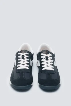 Zapatilla piel estilo retro