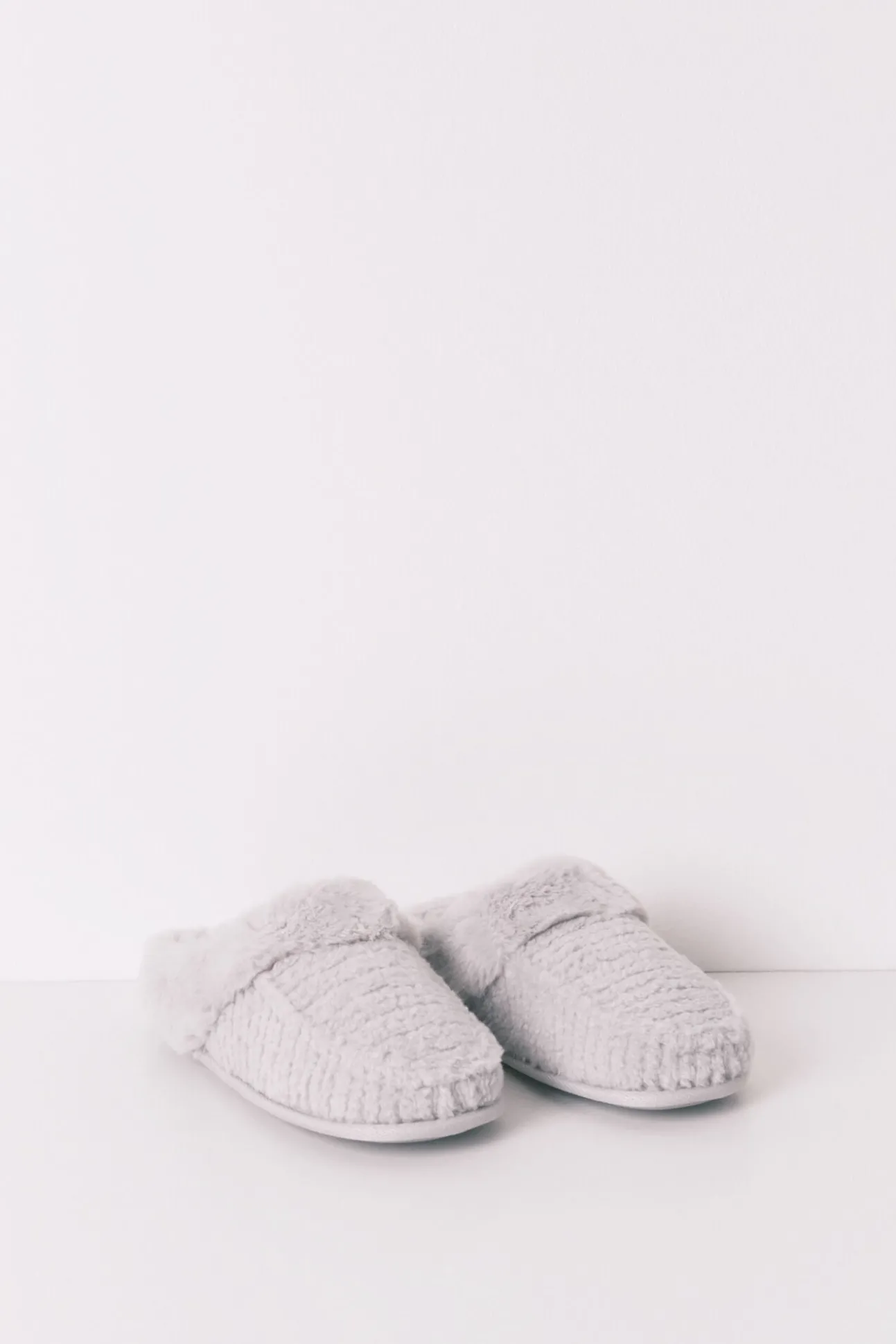 Zapatillas casa pelo estampado animal