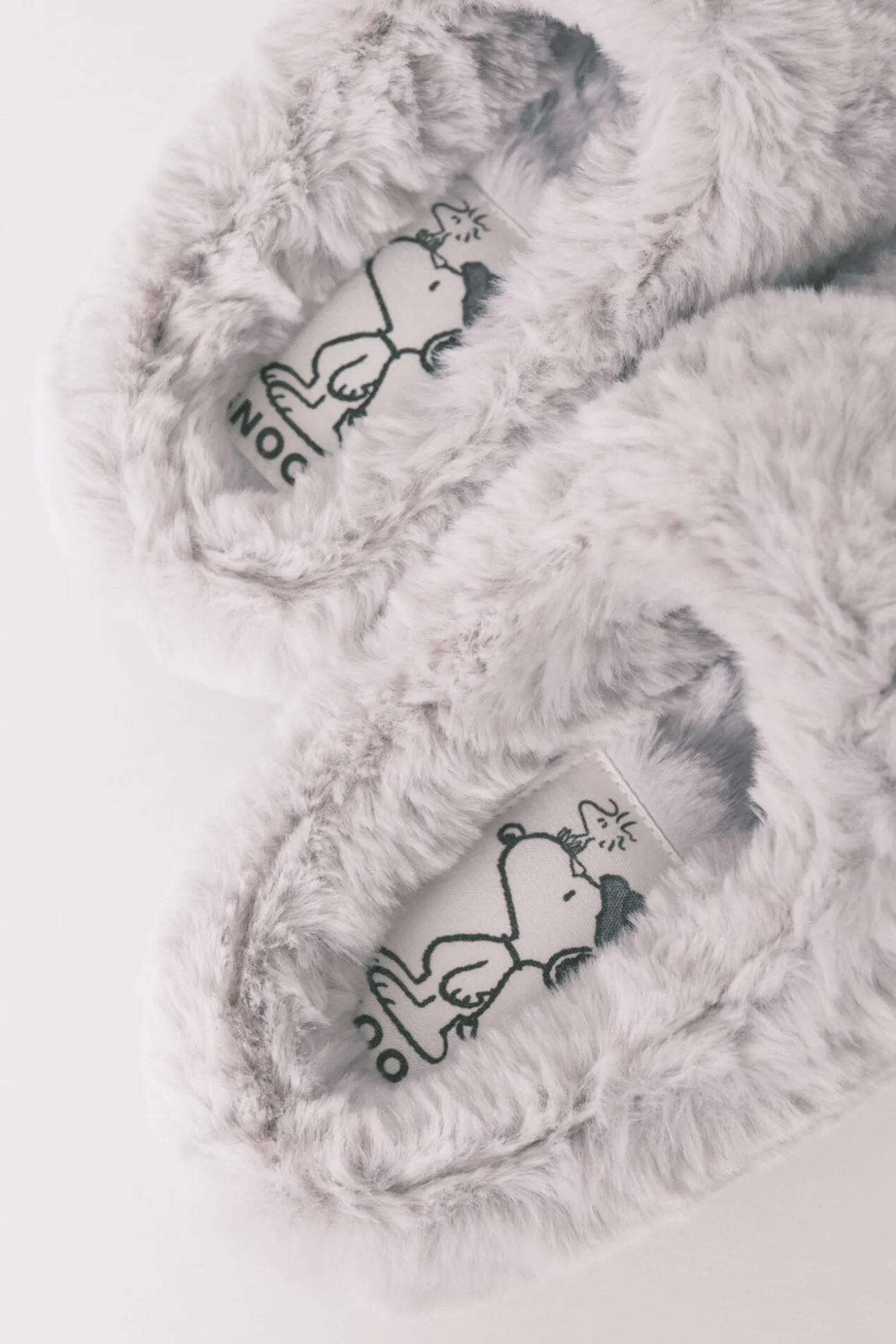 Zapatillas casa pelo estampado animal