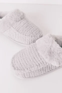 Zapatillas casa pelo estampado animal