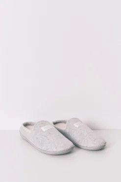 Zapatillas casa velour gris