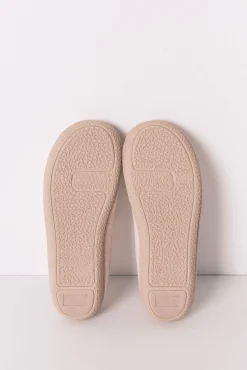 Zapatillas casa velour rosa