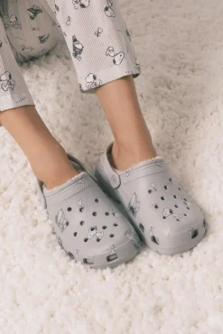 Zapatillas casa zueco borrego Snoopy