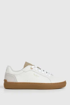 Zapatillas Con Detalle En Ante