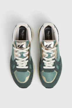 Zapatillas Con Detalles En Ante