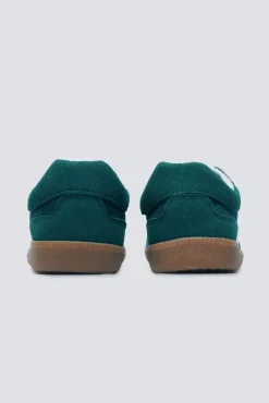 Zapatillas pana verdes