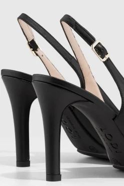 Zapato salón destalonado