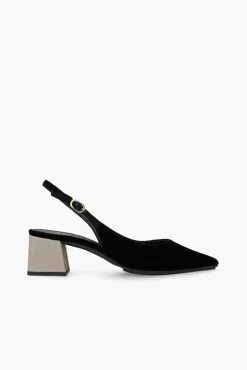 Zapatos de salón en terciopelo