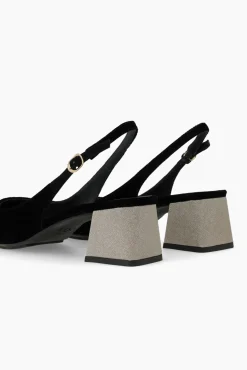 Zapatos de salón en terciopelo