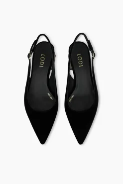 Zapatos de salón en terciopelo